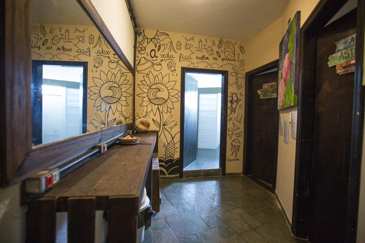 Curvao Surf House Hostel Guaruja Bagian luar foto